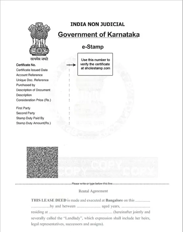 Compliant Rental Agreement